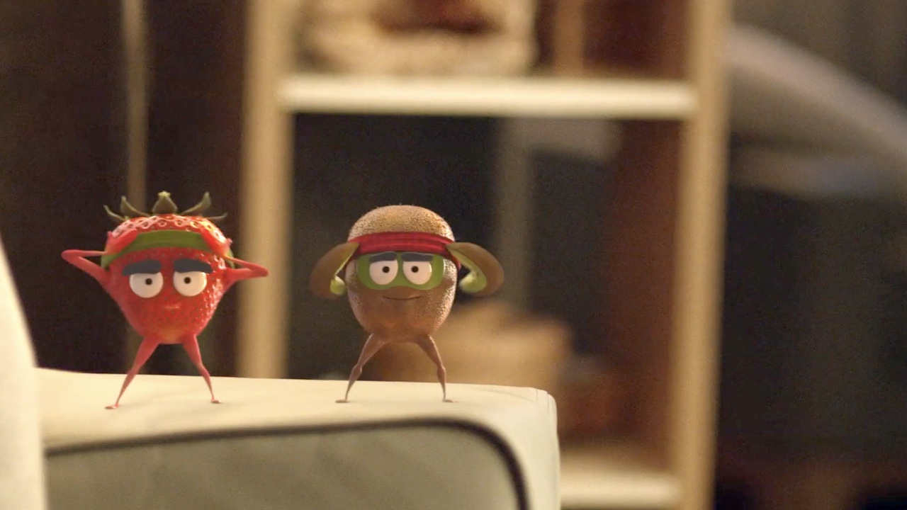 Still from Commercial for Zhivinka yogurt