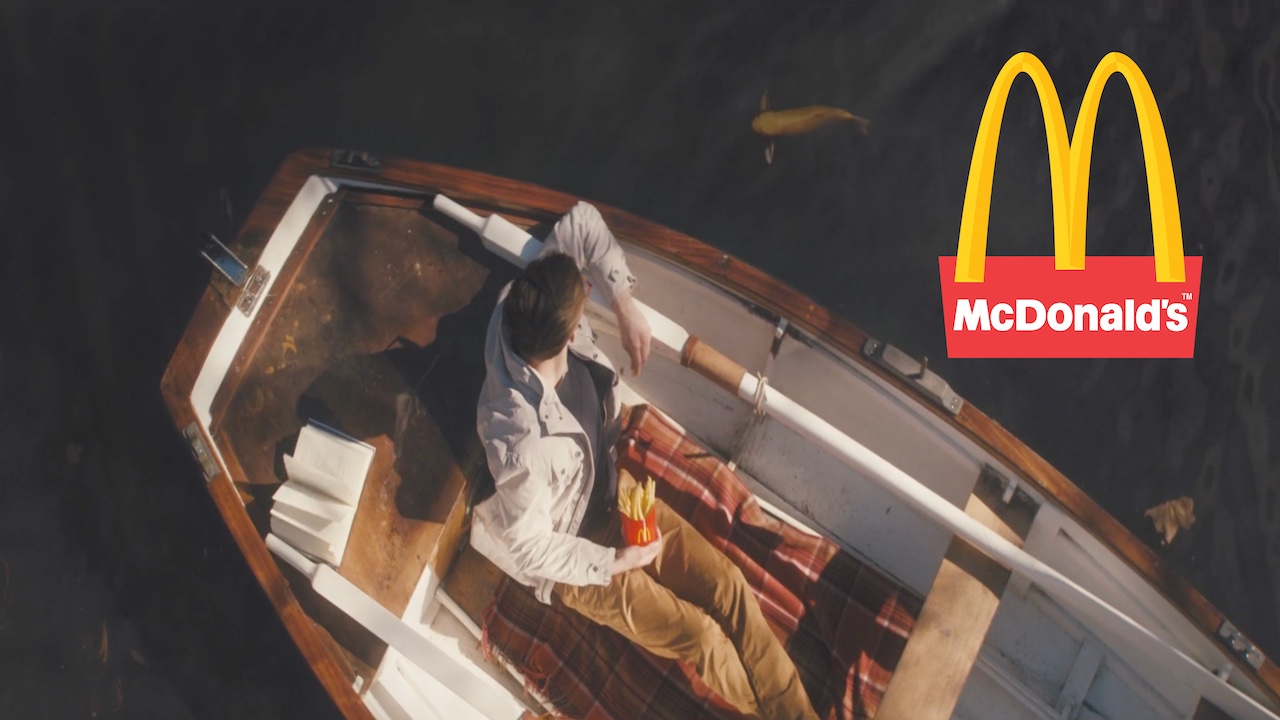 Still from Award winning commercial for Mcdonald’s