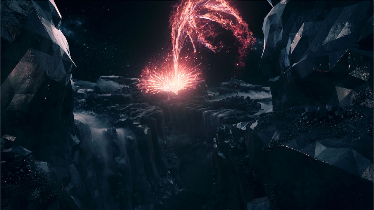 Still from Magical phoenix for a theme park