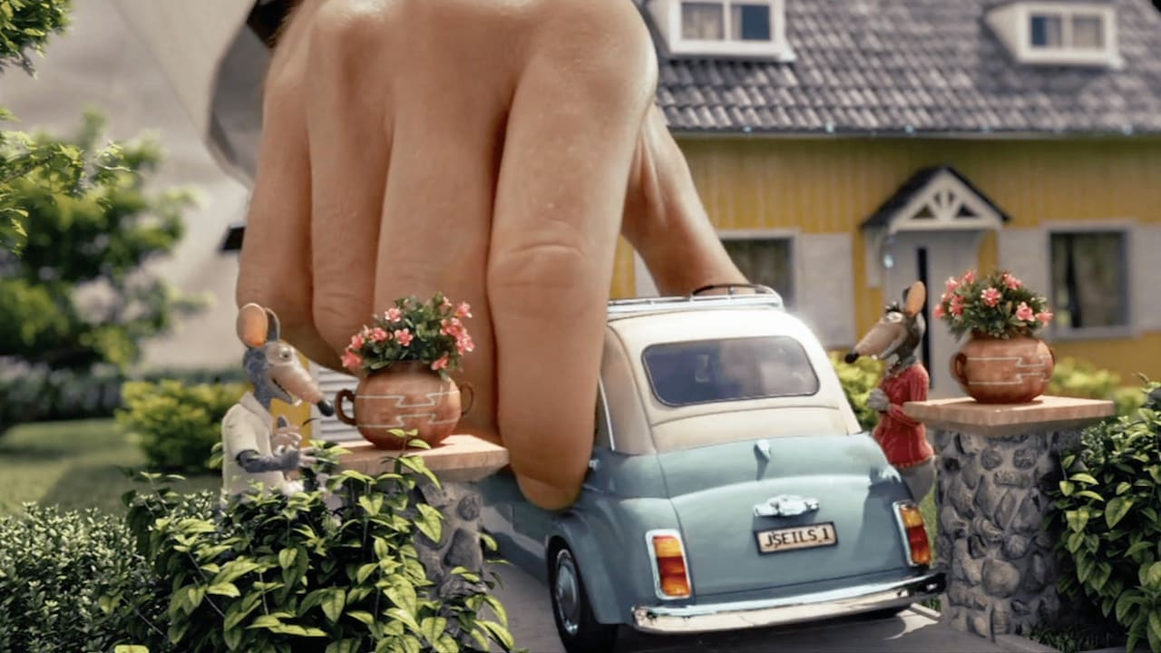 Still from Animated commercial for an insurance company