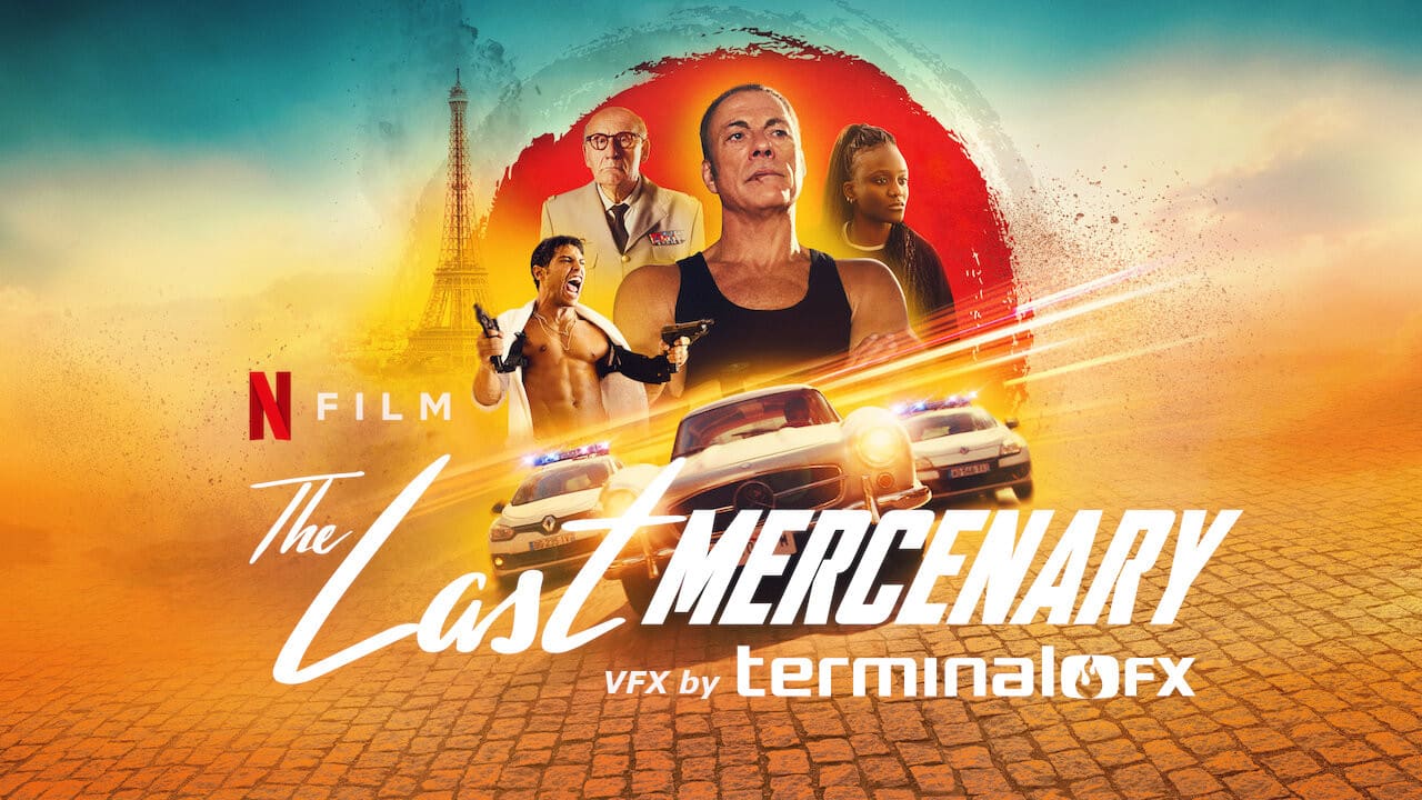 Still from Compositing work for The Last Mercenary